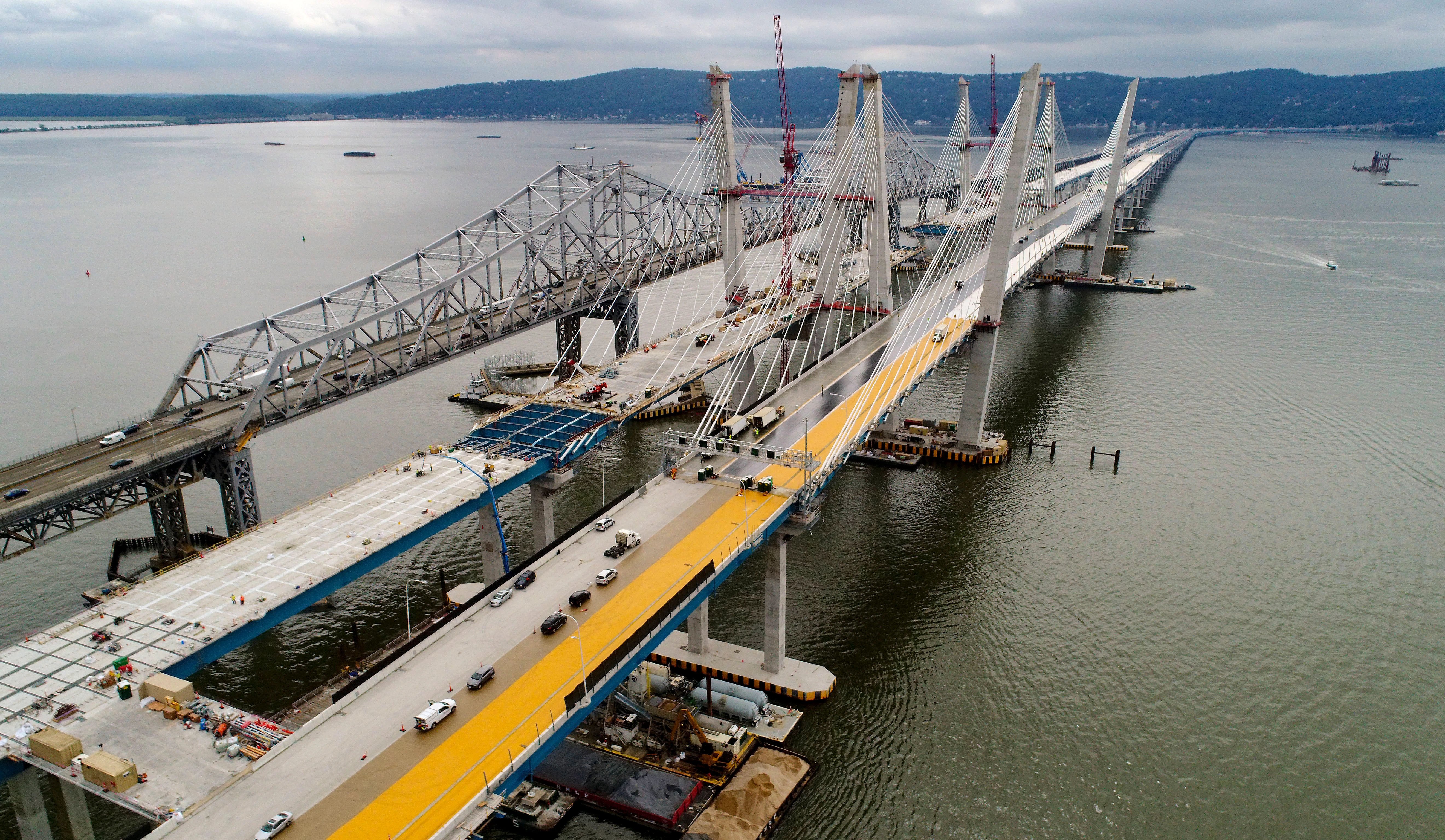 Cuomo Bridge construction