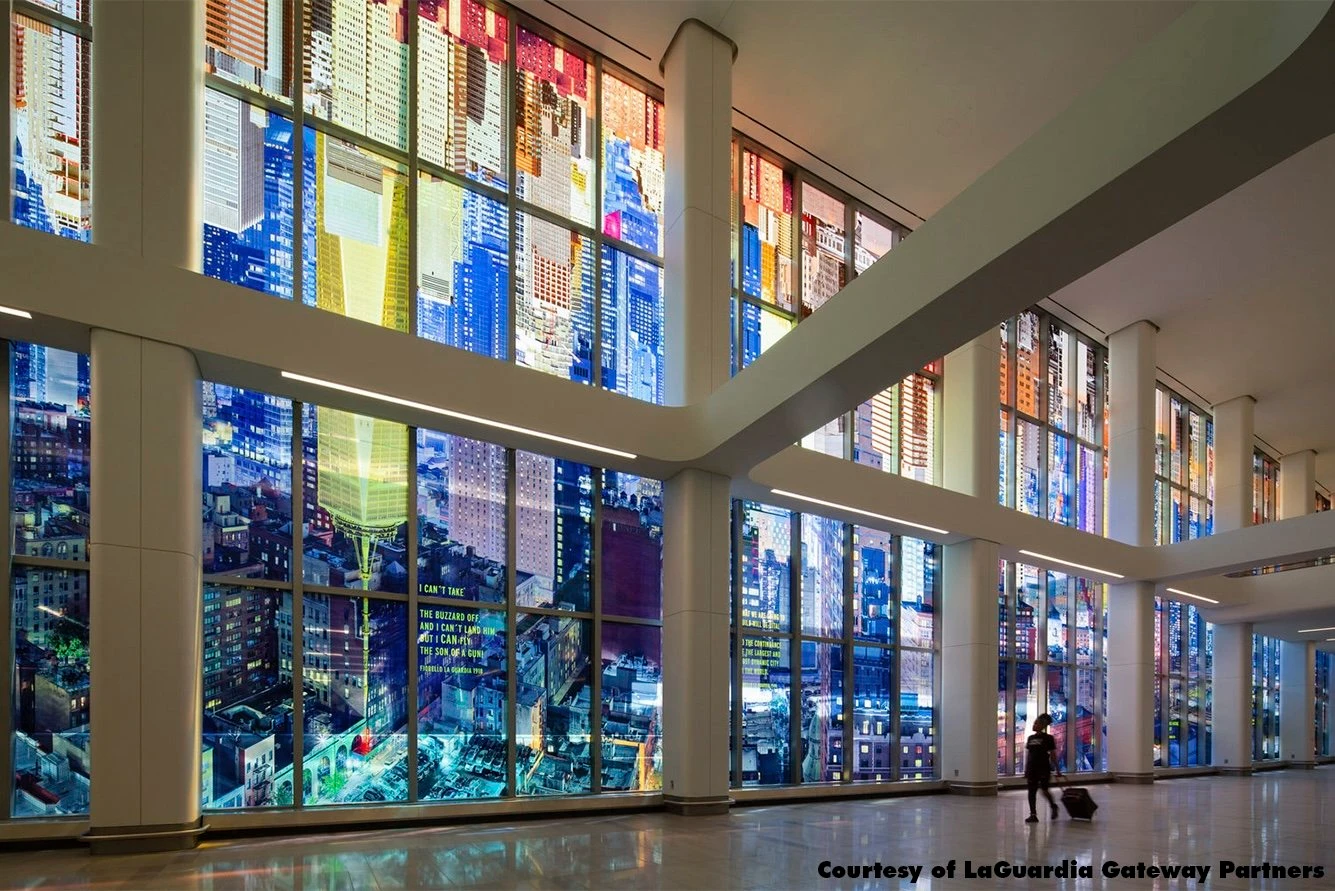 LaGuardia Terminal wall image