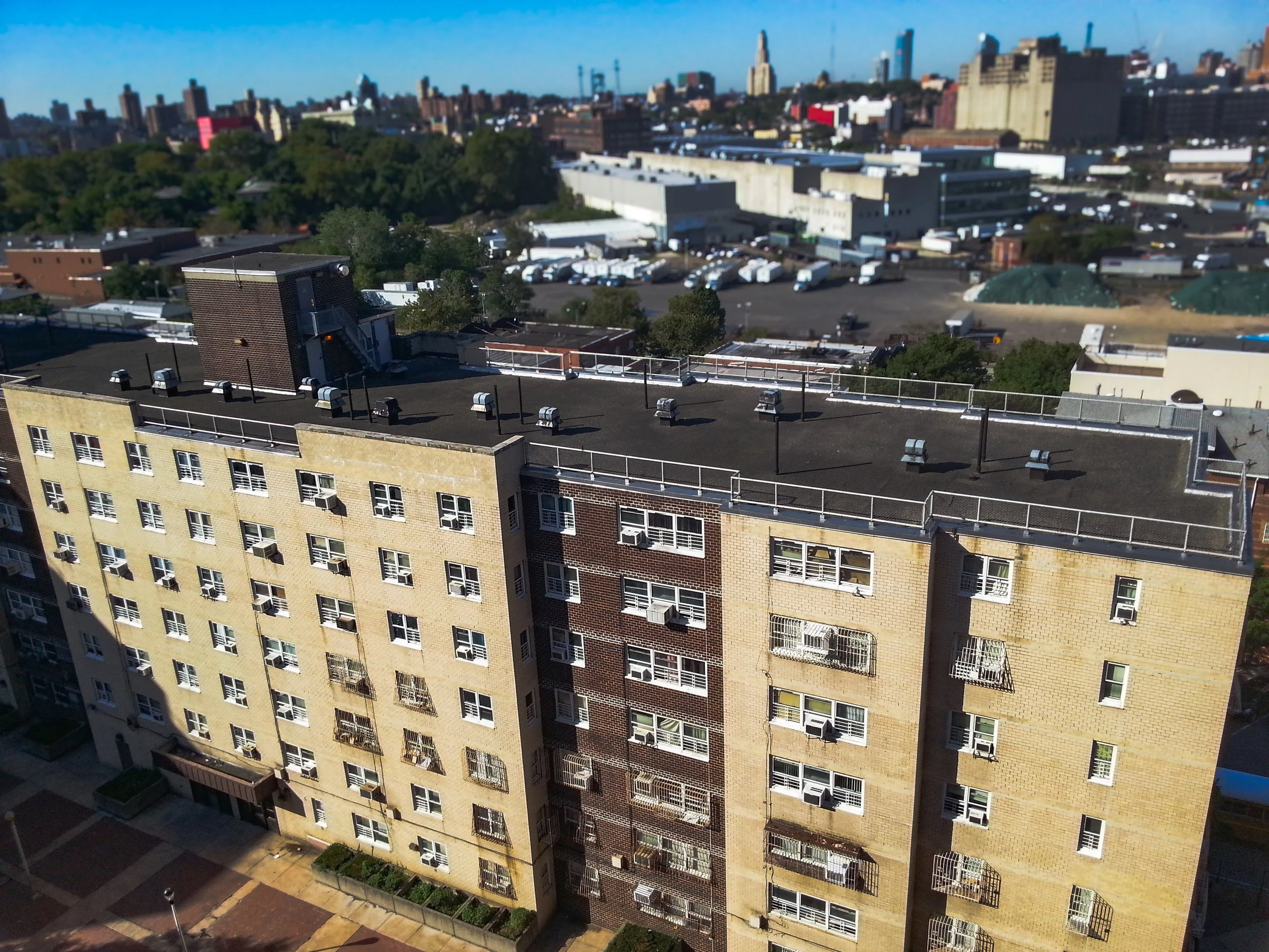 Taylor-Wythe and Wyckoff Gardens building facade