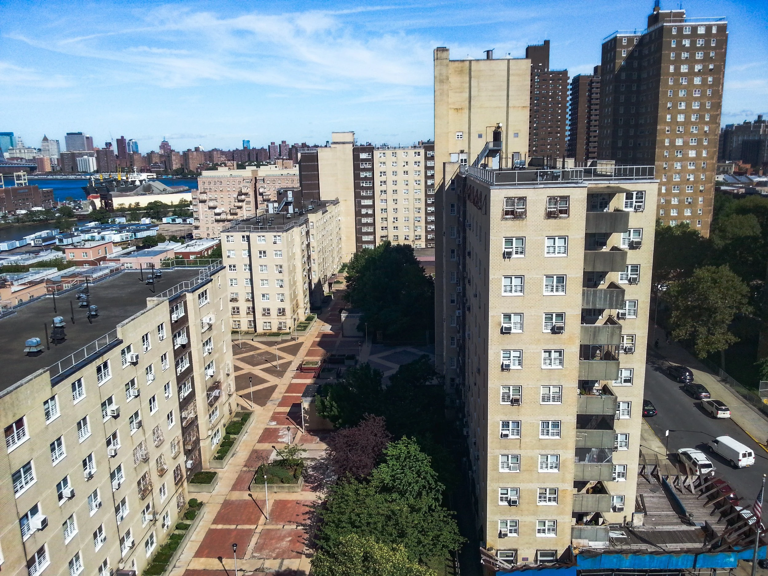 Taylor-Wythe and Wyckoff Gardens apartment towers